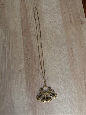Gold-Tone Bohemian Pendant Necklace